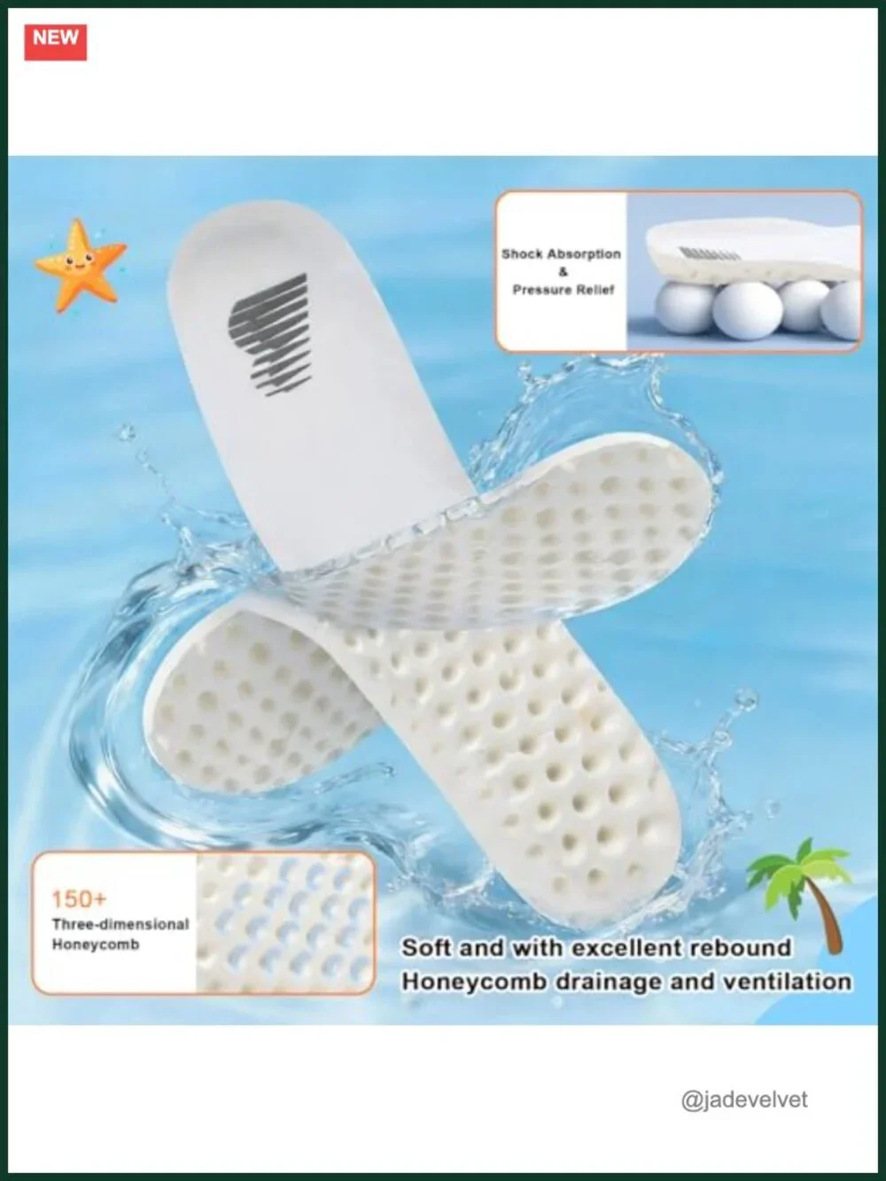 Kids Barefoot Sandals Water Shoes Quick-Dry Non-Slip Adjustable Hook & Loop